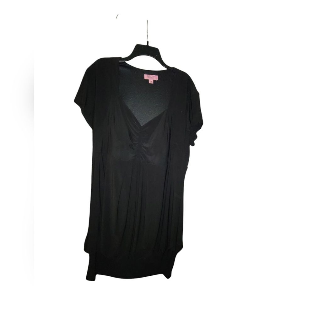 Eliza J Black Bubble Hem Plus Size 24 NWT Dress